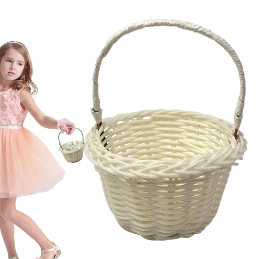 Small Wall-Mounted Kitchen Storage Basket, Hanging Storage Wicker Baskets Wall Mounted Woven Hanging Basket V1189-LWWAL-20260325-02496