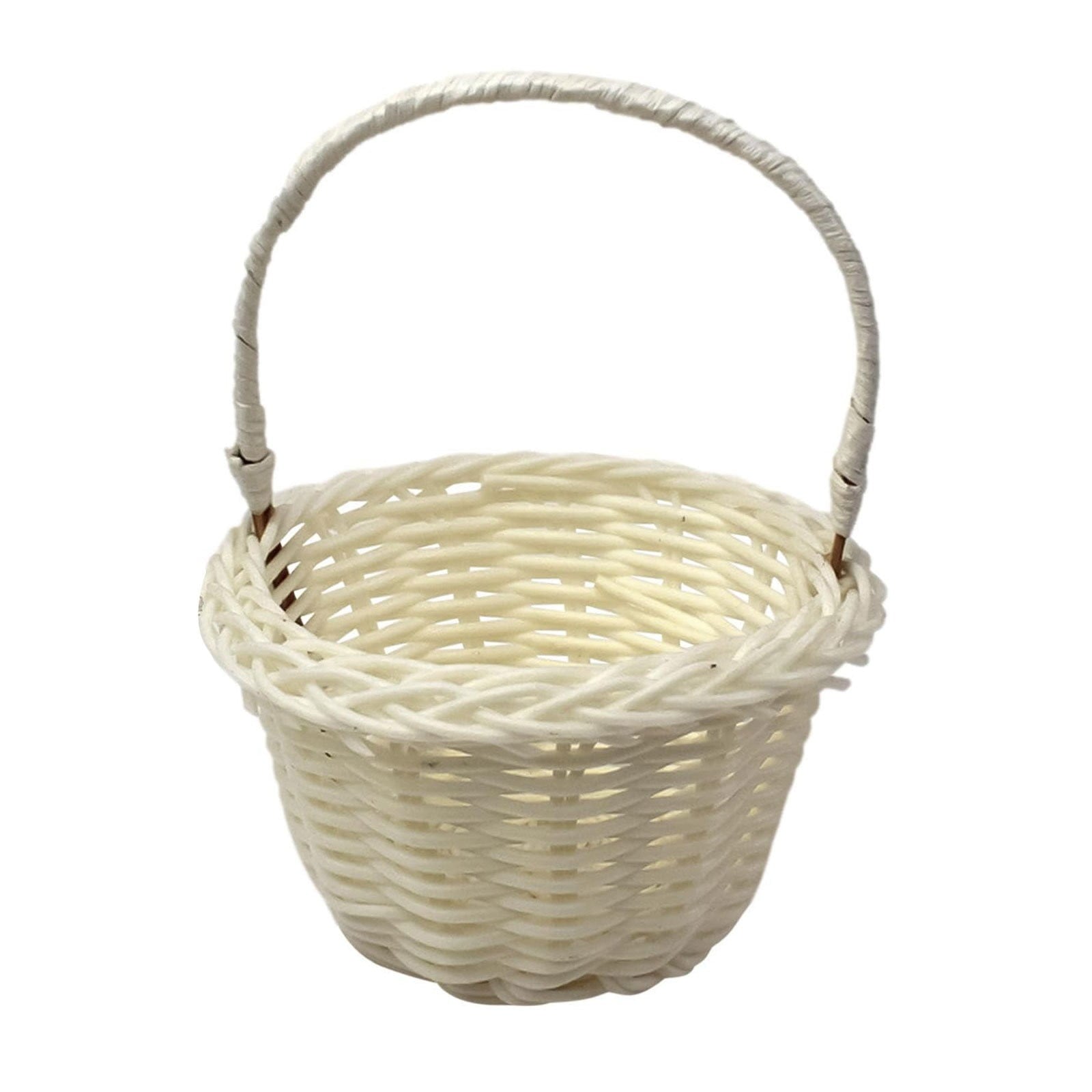 Small Wall-Mounted Kitchen Storage Basket, Hanging Storage Wicker Baskets Wall Mounted Woven Hanging Basket V1189-LWWAL-20260325-02497