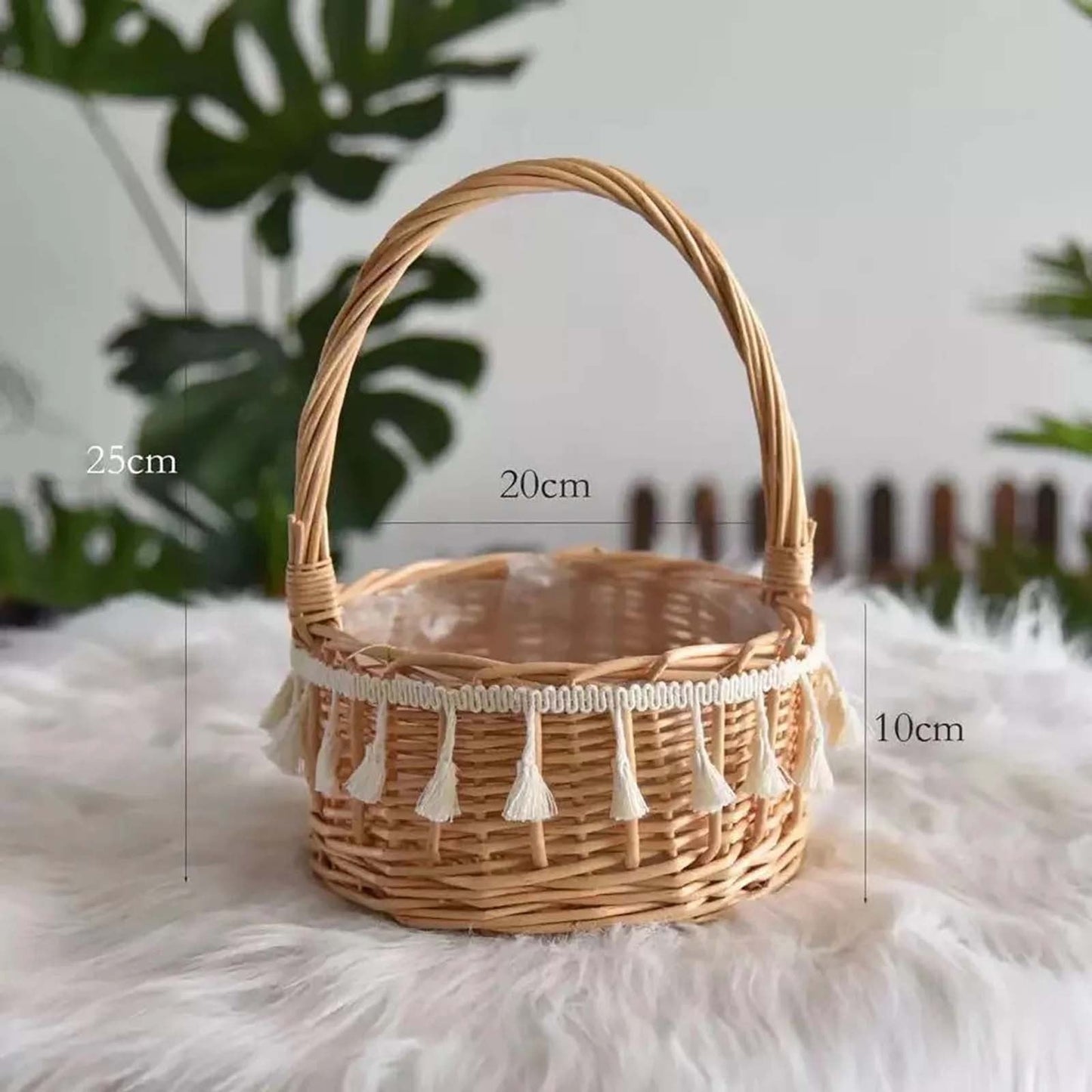Small Wall-Mounted Kitchen Storage Basket, Hanging Storage Wicker Baskets Wall Mounted Woven Hanging Basket V1189-LWWAL-20260325-02498