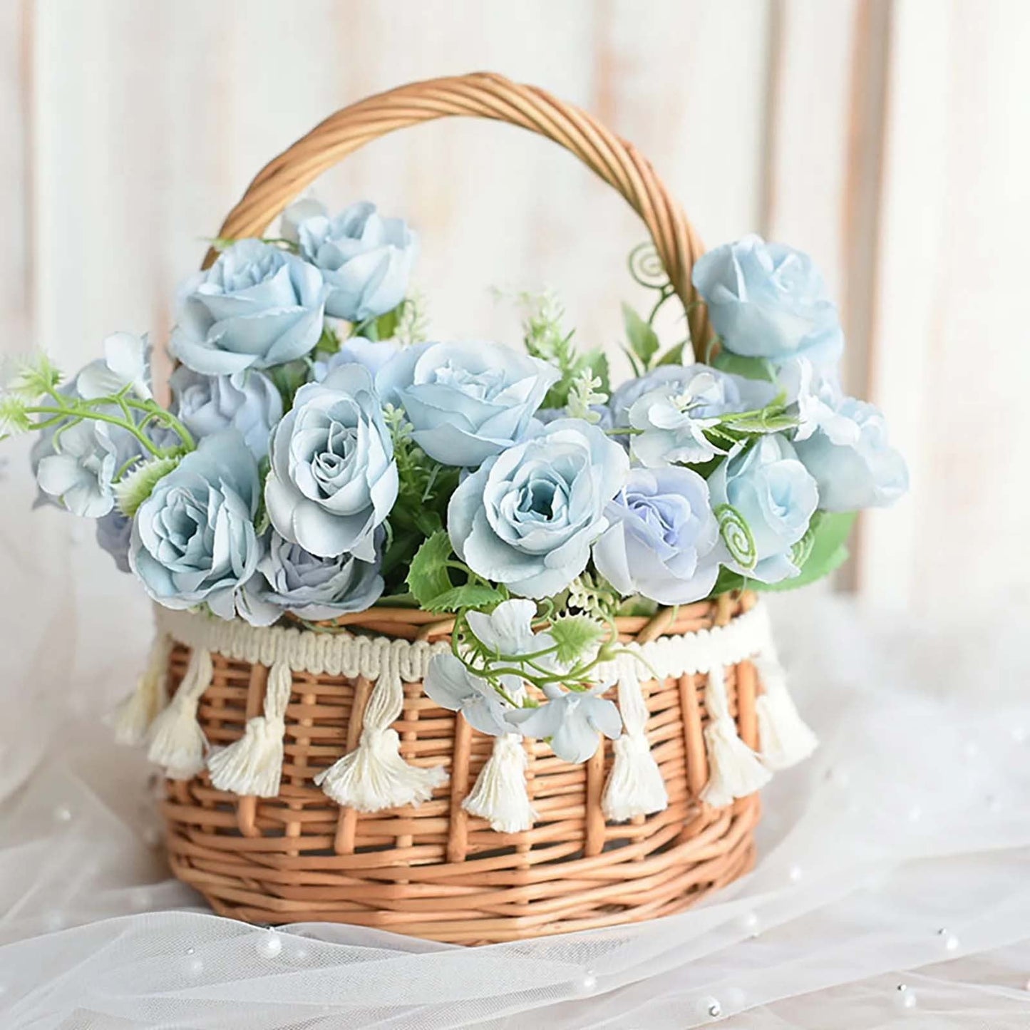 Small Wall-Mounted Kitchen Storage Basket, Hanging Storage Wicker Baskets Wall Mounted Woven Hanging Basket V1189-LWWAL-20260325-02498