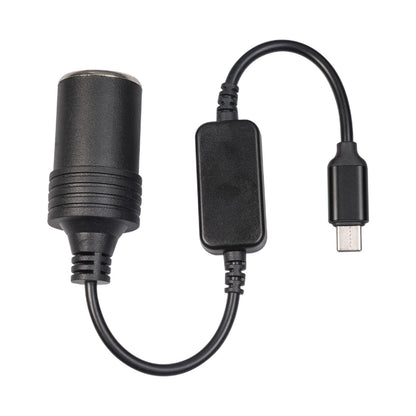 USB C Type C to 12V Car Cigarette Lighter Socket Female Converter Adapters. B2V1 V1189-LWWAL-20260325-02517