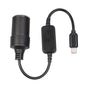 USB C Type C to 12V Car Cigarette Lighter Socket Female Converter Adapters. B2V1 V1189-LWWAL-20260325-02517