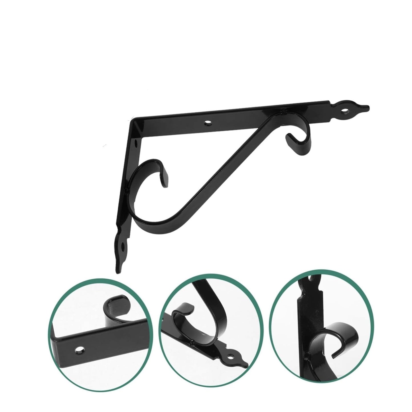 LGCASL Clearance! Wall Support Bracket Wall Support Bracket Shelf Brackets 1 Sets Bracket Grid Wall Shelf V1189-LWWAL-20260325-02519