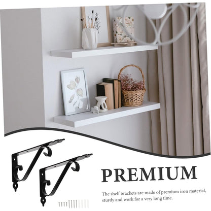 LGCASL Clearance! Wall Support Bracket Wall Support Bracket Shelf Brackets 1 Sets Bracket Grid Wall Shelf V1189-LWWAL-20260325-02519