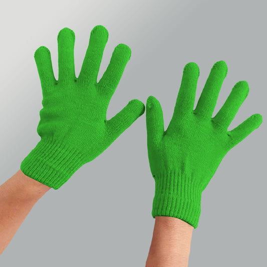 LGCASL Clearance! Winter Gloves Warm Strecty Knit Gloves for Men Women- Dark Gray One Size Green V1189-LWWAL-20260325-02527