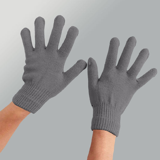 LGCASL Clearance! Winter Gloves Warm Strecty Knit Gloves for Men Women- Dark Gray One Size Light Ashy V1189-LWWAL-20260325-02530