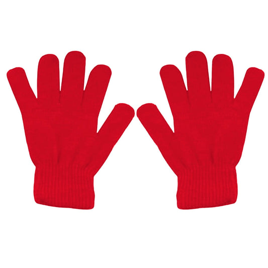 LGCASL Clearance! Winter Gloves Warm Strecty Knit Gloves for Men Women- Dark Gray One Size Red V1189-LWWAL-20260325-02533
