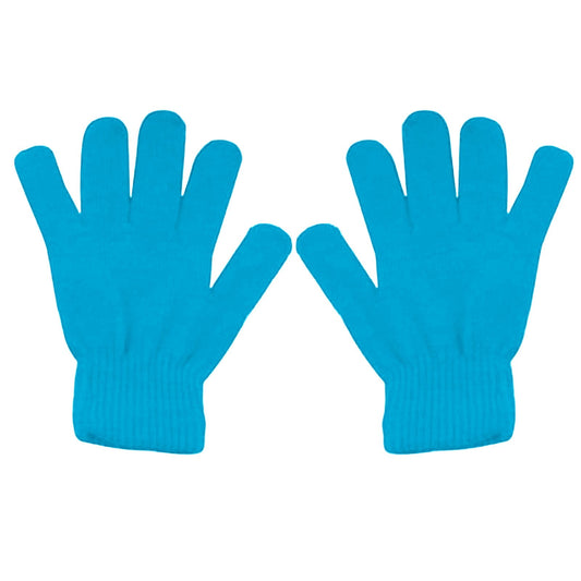 LGCASL Clearance! Winter Gloves Warm Strecty Knit Gloves for Men Women- Dark Gray One Size Sky Blue V1189-LWWAL-20260325-02534
