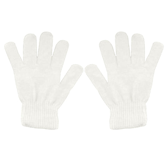 LGCASL Clearance! Winter Gloves Warm Strecty Knit Gloves for Men Women- Dark Gray One Size White V1189-LWWAL-20260325-02535