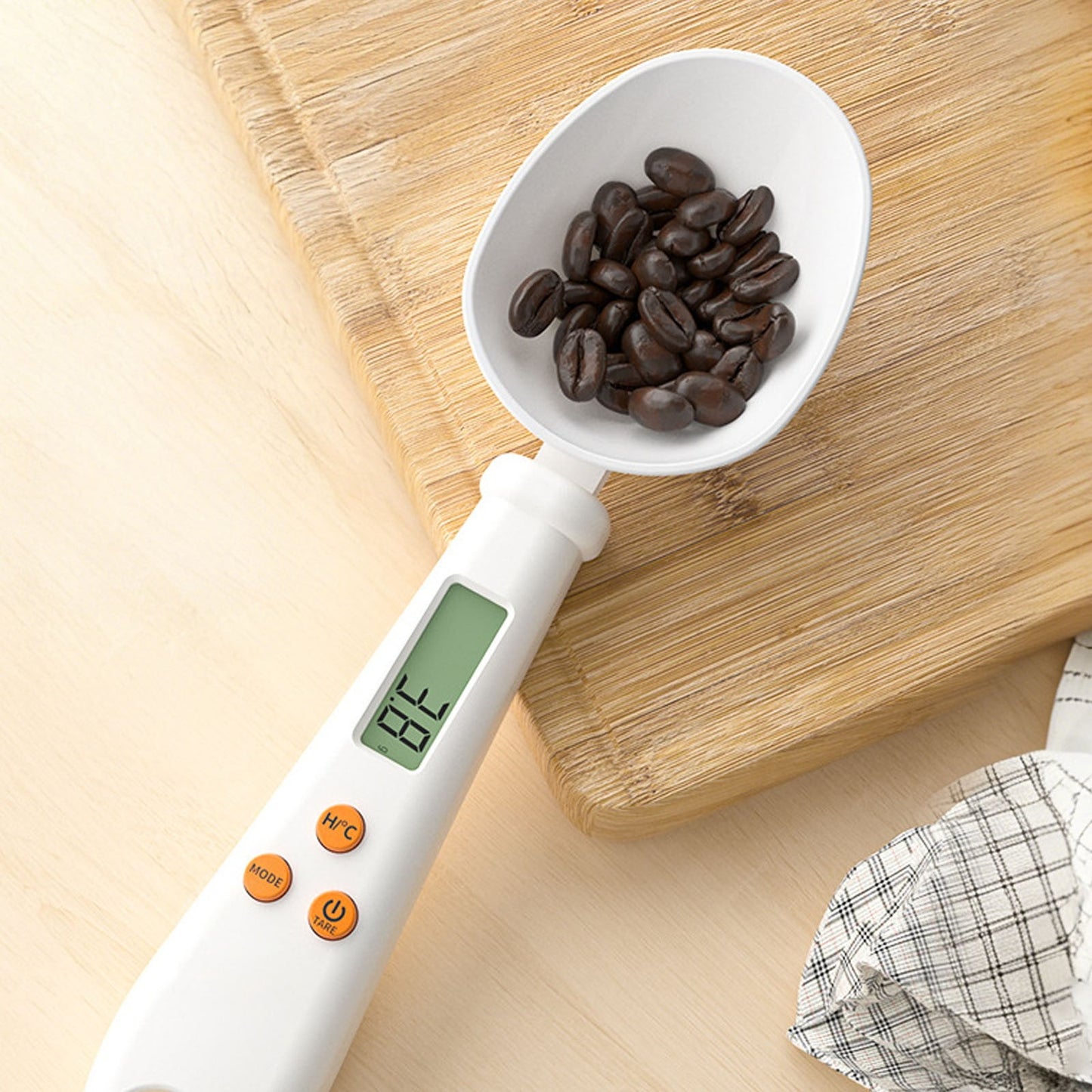 LGCASL Clearance! 2 in 1 Electronic Kitchen Scale 2 in 1 Electronic Kitchen Scale Lcd Digital Measuring Flour V1189-LWWAL-20260325-02538