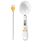 LGCASL White Weighable Spoon 2 in 1 Electronic Kitchen Scale Lcd Digital Measuring Flour Digital Spoon Scale V1189-LWWAL-20260325-02552