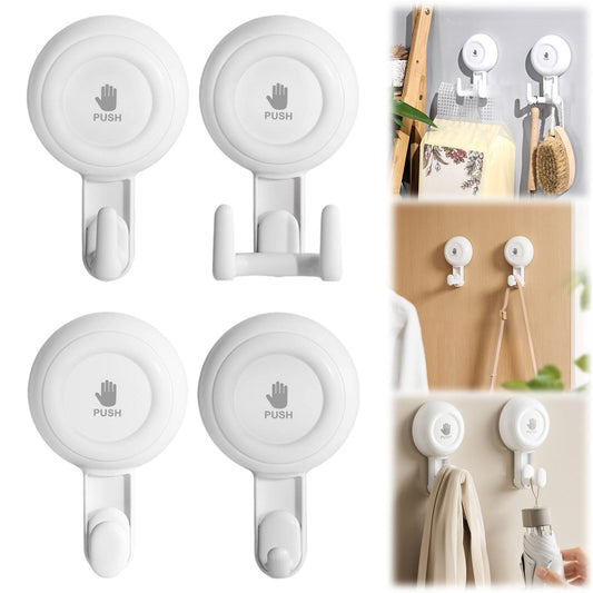 LGCASL Vacuum Rotary Suction Cup Hook Vacuum Suction Cup Hook No Drill Rotating Single Hook Wall Hanger for V1189-LWWAL-20260325-02560