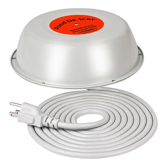 LGCASL Clearance! 1000W Floating Pond Heater Thermostatic Outdoor Fish Pond De Icer with Auto Heating & Shut V1189-LWWAL-20260325-02563