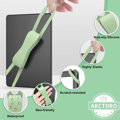 LGCASL Blue Flat Plate Fixing Wrist Strap D Light Green Elastic Tablet Strap for Fingers Comfortable V1189-LWWAL-20260325-02575