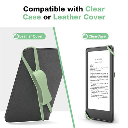 LGCASL Blue Flat Plate Fixing Wrist Strap D Light Green Elastic Tablet Strap for Fingers Comfortable V1189-LWWAL-20260325-02575