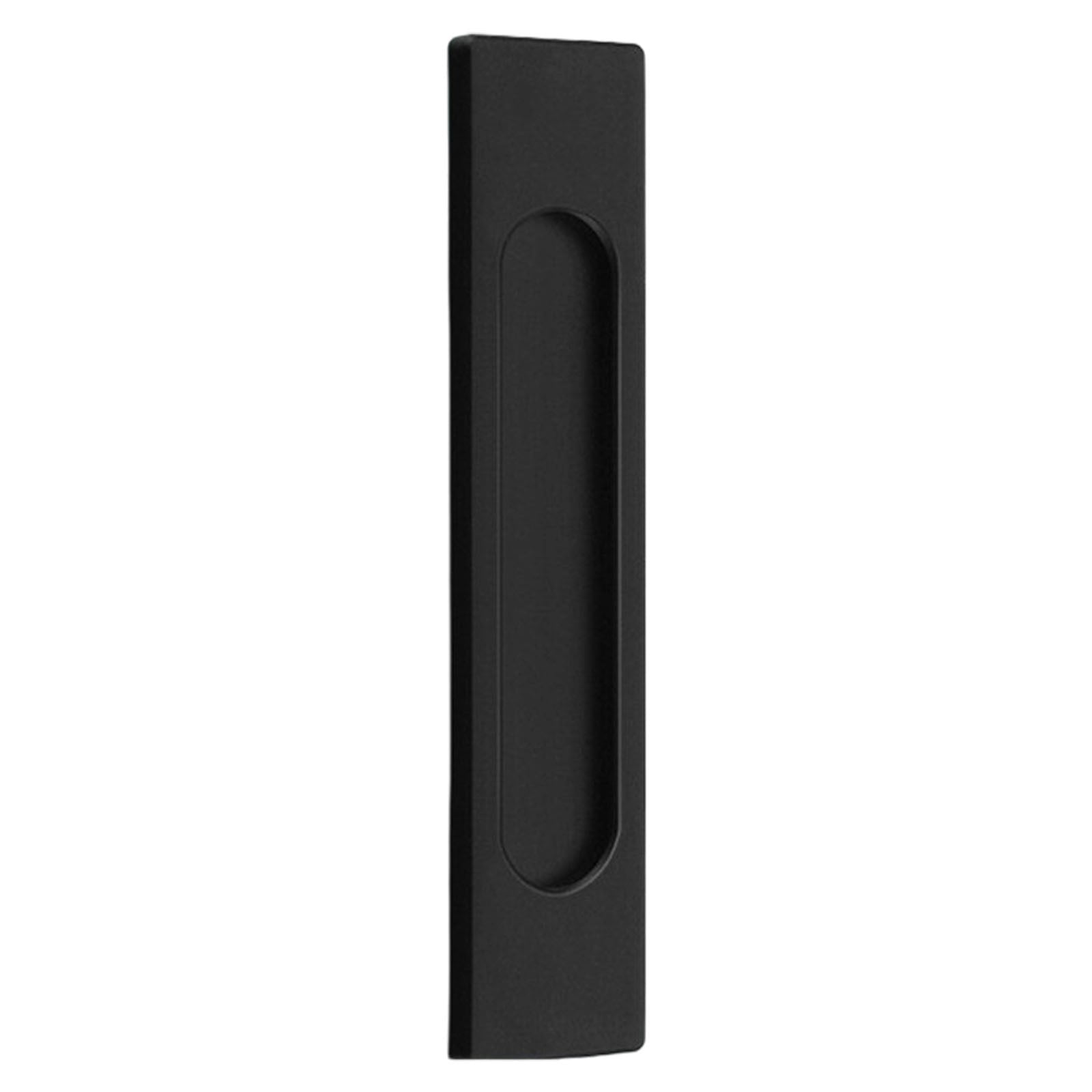 LGCASL No-Drill Sliding Door Handle, Square Matte Black Stick Sliding Door Pulls Aluminum Alloy Flush Pull V1189-LWWAL-20260325-02599