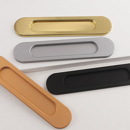 LGCASL No-Drill Sliding Door Handle, Square Matte Black Stick Sliding Door Pulls Aluminum Alloy Flush Pull V1189-LWWAL-20260325-02599