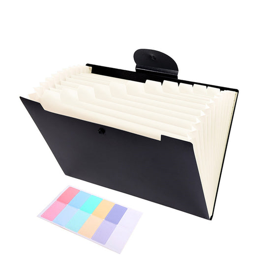 LGCASL Accordion File Organizer Expanding File Folder with 12 Pockets Portable Receipt Paper Bill Document V1189-LWWAL-20260325-02620