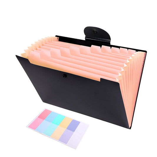 LGCASL Accordion File Organizer Expanding File Folder with 12 Pockets Portable Receipt Paper Bill Document V1189-LWWAL-20260325-02621