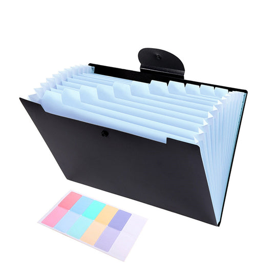 LGCASL Accordion File Organizer Expanding File Folder with 12 Pockets Portable Receipt Paper Bill Document V1189-LWWAL-20260325-02623