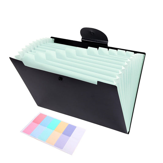 LGCASL Accordion File Organizer Expanding File Folder with 12 Pockets Portable Receipt Paper Bill Document V1189-LWWAL-20260325-02624