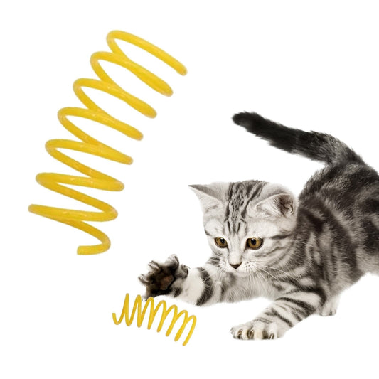 LGCASL Red Pet Cat Toy Spring Style Spring Toys Playful Coils for Plastic for Swatting Biting Hunting and V1189-LWWAL-20260325-02644
