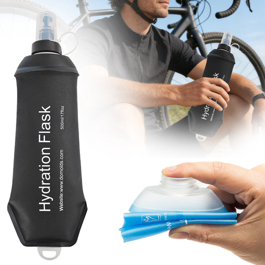 150ml Soft Flask,Light Tpu Foldable Soft Water Bottle Leak Proof Hydration Flask,Soft Water Bottle Running V1189-LWWAL-20260325-02657