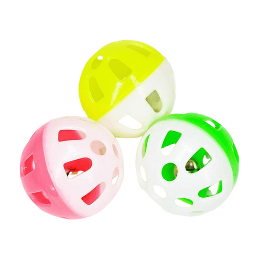 LGCASL Pet Ball Toys Random Color, Pet Toy Parrot Bell Gnawing Hi Stuffy Bird Toy Anti and Stuffy Grinding V1189-LWWAL-20260325-02661