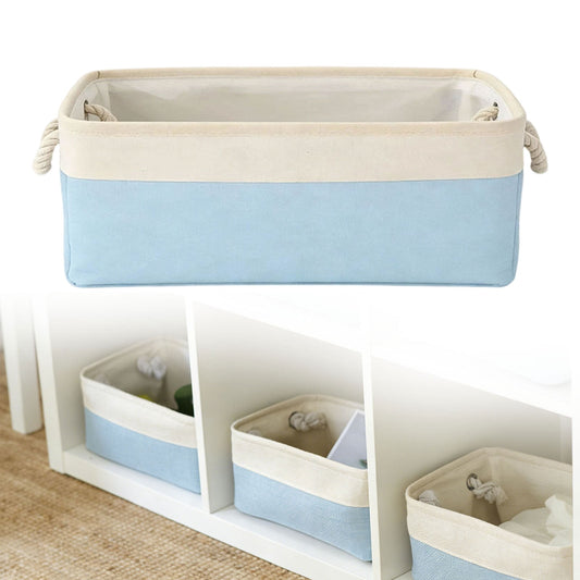LGCASL Fabric Storage Box, Fabric Storage Box, Storage Basket with Handles and for Clothes Shelves Closet V1189-LWWAL-20260325-02667