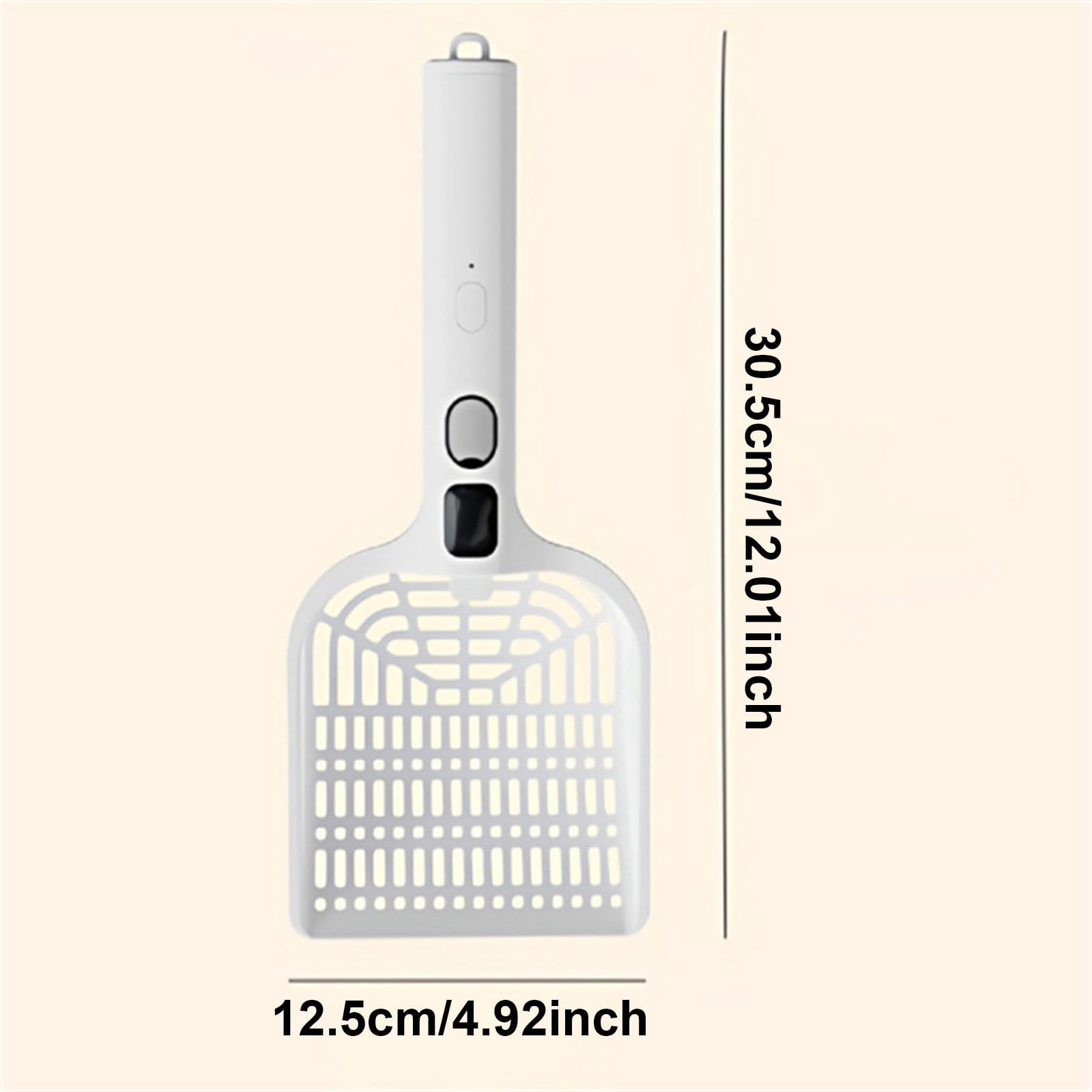 LGCASL Rechargeable Spray Deodorizing Cat Litter Scoop, Large Sized Rechargeable Spray Litter for Home Use V1189-LWWAL-20260325-02681