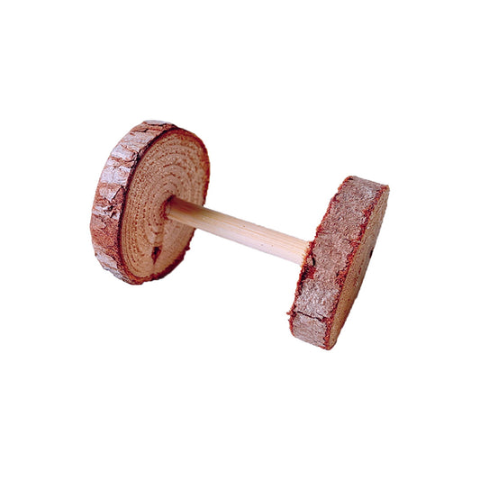 LGCASL Hamster Chew Toys Clearance! Wood Mini Exercisechew Hamster Chew Toys Wooden Pineguinea Pigsrats V1189-LWWAL-20260325-02690