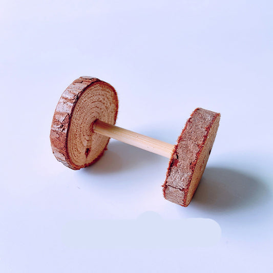 LGCASL Hamster Chew Toys Clearance! Wood Mini Exercisechew Hamster Chew Toys Wooden Pineguinea Pigsrats V1189-LWWAL-20260325-02690