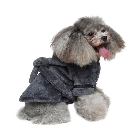 LGCASL Pet Bathrobes, Pajamas Clearance! Dog Cat Bathrobe Pet Clothes Hotel Bath Towel Pet Bathrobe Nightgown V1189-LWWAL-20260325-02710