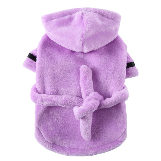 LGCASL Pet Bathrobes, Pajamas Clearance! Dog Cat Bathrobe Pet Clothes Hotel Bath Towel Pet Bathrobe Nightgown V1189-LWWAL-20260325-02720