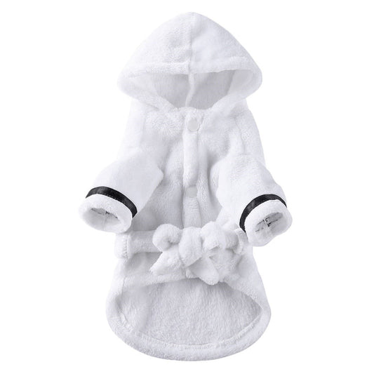 LGCASL Pet Bathrobes, Pajamas Clearance! Dog Cat Bathrobe Pet Clothes Hotel Bath Towel Pet Bathrobe Nightgown V1189-LWWAL-20260325-02724