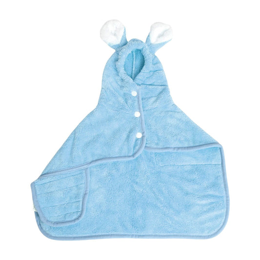 LGCASL 2026 New Puppy Bathrobe with Hood, Dog Bathrobe Absorbent Towel for Small Dogs Fast Drying Dog Robe V1189-LWWAL-20260325-02726