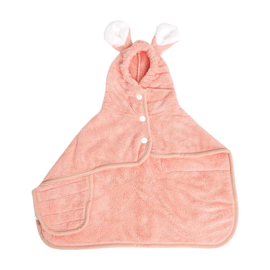 LGCASL 2026 New Puppy Bathrobe with Hood, Dog Bathrobe Absorbent Towel for Small Dogs Fast Drying Dog Robe V1189-LWWAL-20260325-02734