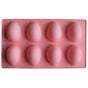 LGCASL Silicone Egg Shaped Molds, Egg Shaped Silicone Molds for Baking Easter Egg Shaped Silicone Baking V1189-LWWAL-20260325-02741