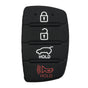 For Hyundai Replacement Rubber Pad Fit For 4 Button Remote Fob Key Black T0F3 V1189-LWWAL-20260325-02770