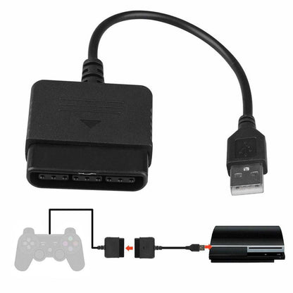 For PS2 Controller to USB Adapter Converter Cable (2 PACK) V1189-LWWAL-20260325-02778