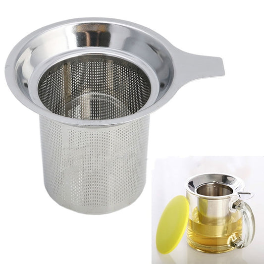 Papaba Tea Strainer,Stainless Steel Mesh Tea Infuser Cup Strainer Loose Tea Leaf Filter Sieve 88mm x V1189-LWWAL-20260325-02781