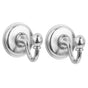 WQQZJJ Organization And Storage 2x Metal Curtain Holdback Wall Tie Back Hooks Hanger Holder Window Curtain V1189-LWWAL-20260325-02789