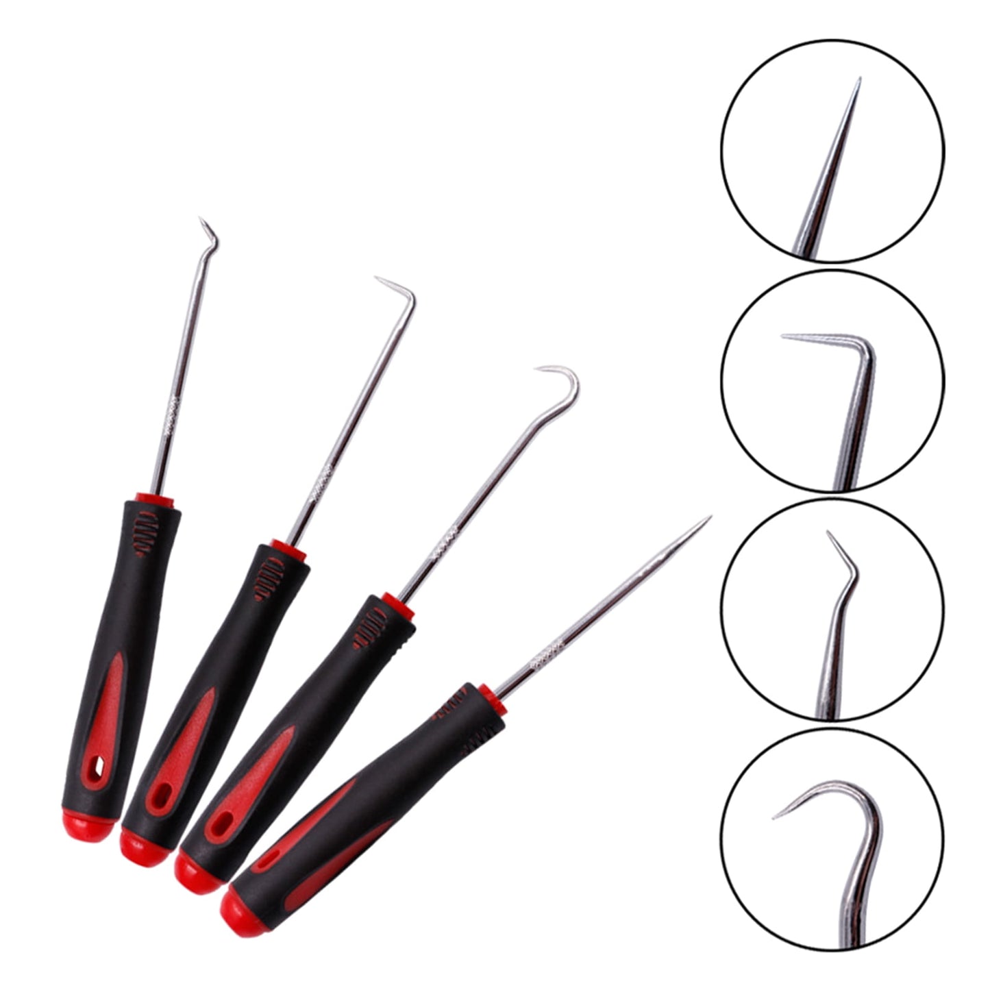 TONAIN 4 Pieces Precision Pick and Hook Set Car Auto Repair Maintenance Tools Durable V1189-LWWAL-20260325-02790