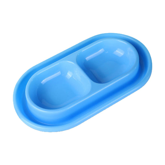 Cat Bowls for Food and Water Easy to Clean Ants Away Outside Pet Double Bow Large Blue V1189-LWWAL-20260325-02800