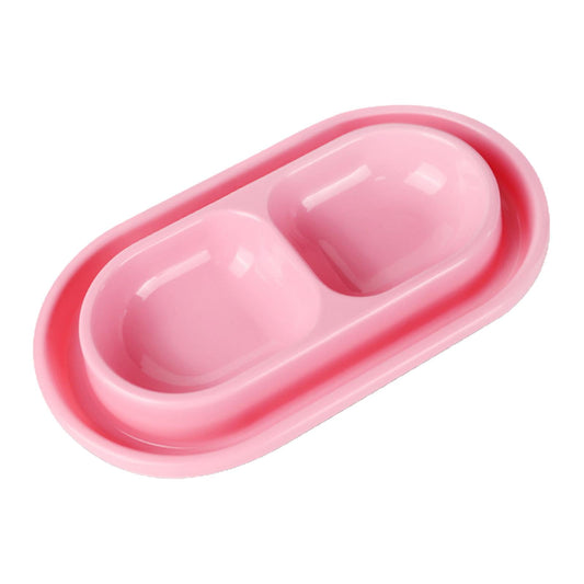 Cat Bowls for Food and Water Easy to Clean Ants Away Outside Pet Double Bowl Large Blue Large Pink V1189-LWWAL-20260325-02801