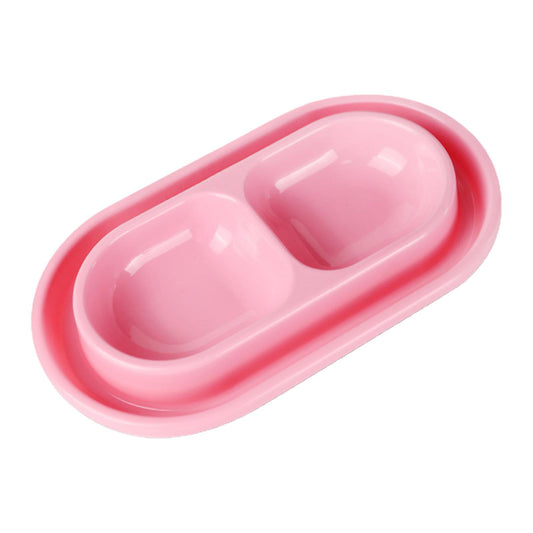 Cat Bowls for Food and Water Easy to Clean Ants Away Outside Pet Double Bowl Large Blue Pink V1189-LWWAL-20260325-02802