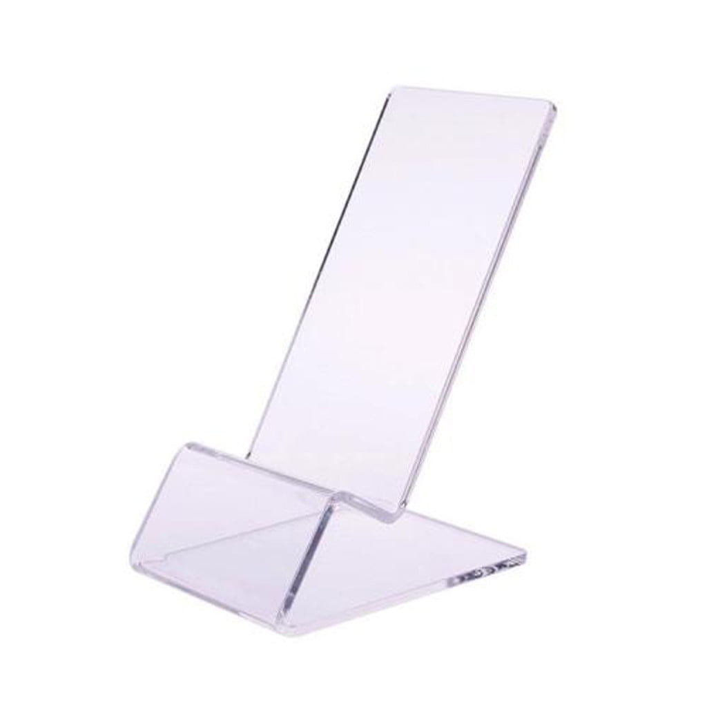 Eguiwyn Mobile phone holder Mobile Holder Phone Stand Acrylic Display Rack Bracket Transparent Clear Mount V1189-LWWAL-20260325-02808