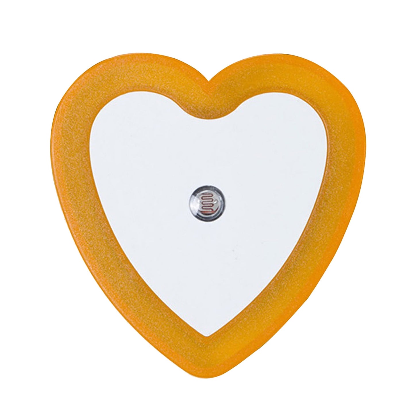 Eguiwyn Night light Heart Shape Plug-in Intelligent Light Sensor Control LED Night Light Lamp For Bedroom V1189-LWWAL-20260325-02810