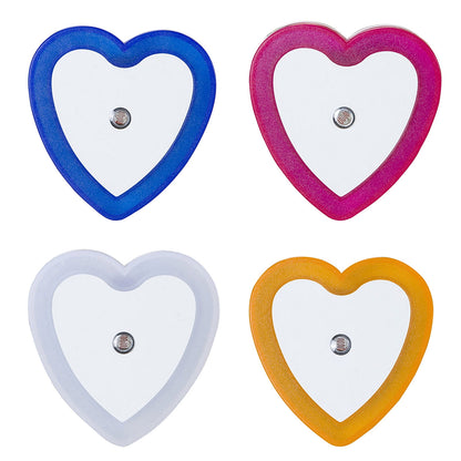 Eguiwyn Night light Heart Shape Plug-in Intelligent Light Sensor Control LED Night Light Lamp For Bedroom V1189-LWWAL-20260325-02810