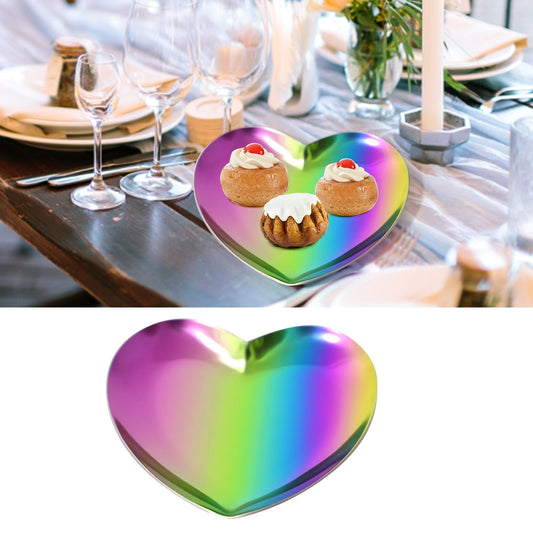 Eguiwyn Baking tray Stainless Steel Decorative Tray Jewelry Dish Cosmetics Organizer Bathroom Clutter Serving V1189-LWWAL-20260325-02811